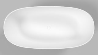 Ванна из искусственного камня Whitecross Onyx A 0204.160075.200 160x75см белый матовый